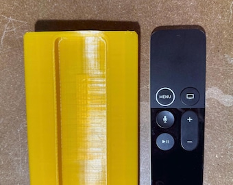 Apple TV Remote Holder Wall Mount | Magnetic No-Drill Home Organizer, Renter Friendly