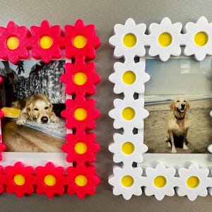 Instax Magnetic Frame Flower | Instax Frame | Instax Display | Instant Photo Display | Original design, cute photo frame