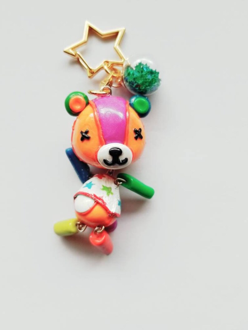 Stitches the Bear Animal Crossing New Horizons Polymer Clay Etsy