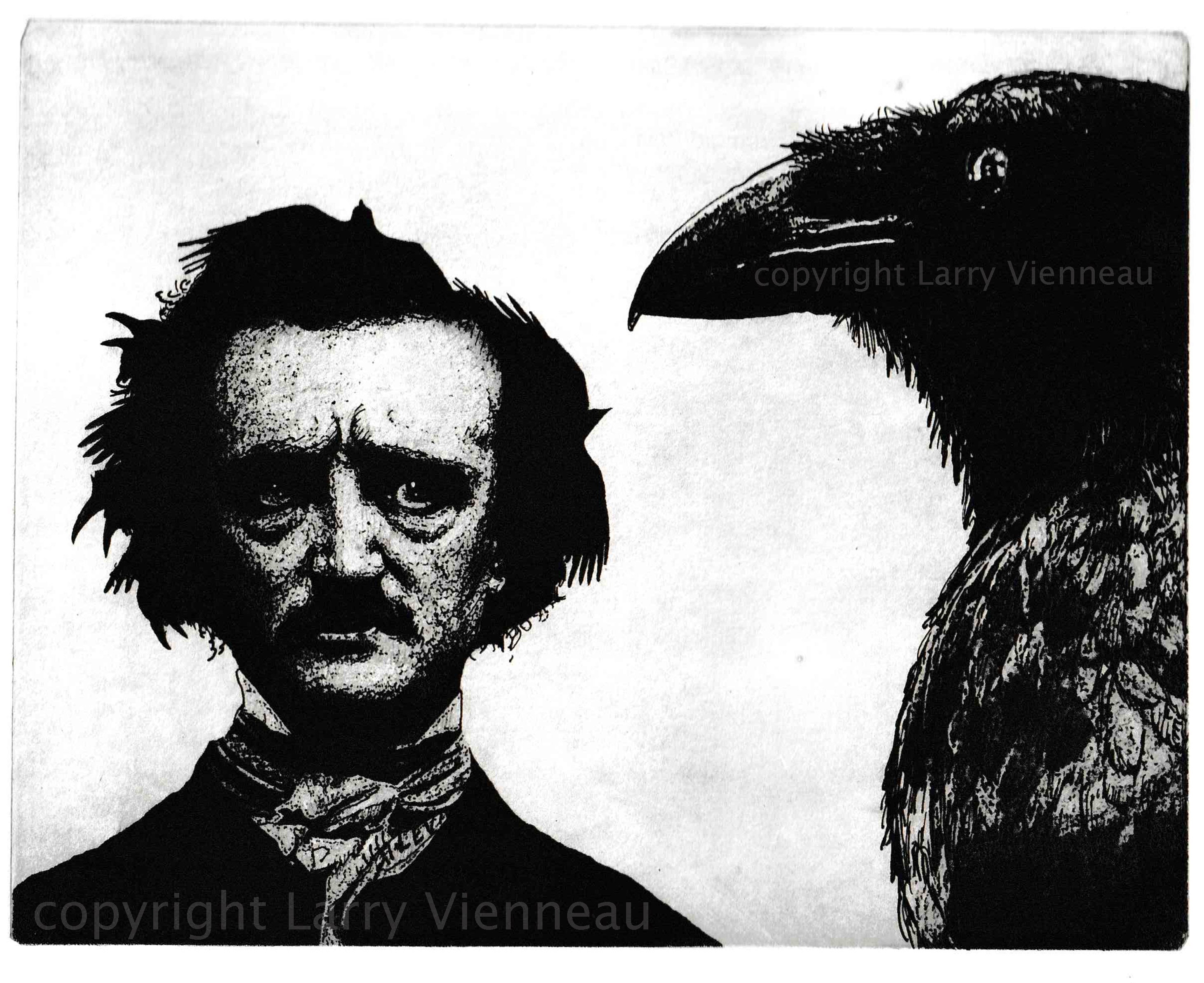 Edgar Allan Poe Raven Art