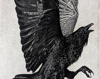 Holidays  Wall Art, Raven artwork , Raven, crow, Three Legged Crow, Yatagarasu, Sanzuwu Samjoko, Goth Art, Christmas