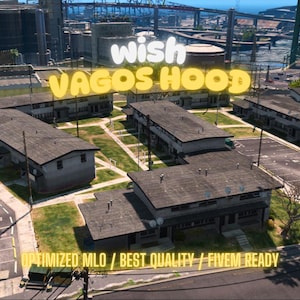 Vagos Hood | MLO/MAP | Fivem GTAV | Optimized | Drag and Drop Files | Best Quality |
