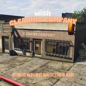 Cleaning Company | MLO/MAP | Fivem GTAV | Optimized | Drag and Drop Files | Best Quality |
