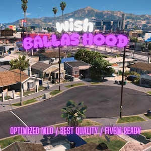 Ballas Hood | MLO/MAP | Fivem GTAV | Optimized | Drag and Drop Files | Best Quality |