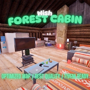 Forest Cabin | MLO/MAP | Fivem GTAV | Optimized | Drag and Drop Files | Best Quality |