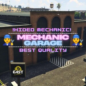 Carte du garage mécanique pour GTA 5 FiveM