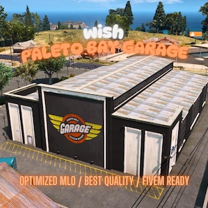 Paleto Bay Garage | MLO/MAP | Fivem GTAV | Optimized | Drag and Drop Files | Best Quality |