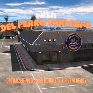 Del Perro Taxi Department | MLO/MAP | Fivem GTAV | Optimized | Drag and Drop Files | Best Quality |