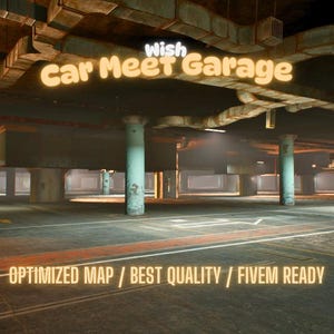 Car Meet Garage | MLO/MAP | Fivem GTAV | Optimized | Drag and Drop Files | Best Quality |