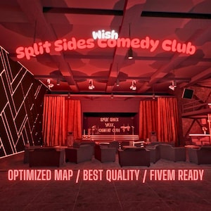 Split Sides Comedy Club | MLO / MAP | Fivem GTAV | Optimized | Drag and Drop Files | Best Quality |