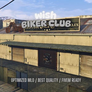 Biker Club | MLO/MAP | Fivem GTAV | Optimized | Drag and Drop Files | Best Quality |