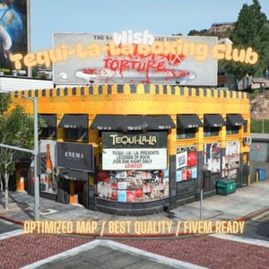 Tequi-la-la Boxing Clup | MLO / MAP | Fivem GTAV | Optimized | Drag and Drop Files | Best Quality |