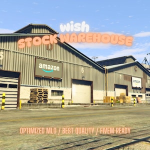 Stock Warehouse | MLO/MAP | Fivem GTAV | Optimized | Drag and Drop Files | Best Quality |
