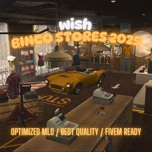 Binco Stores 2025 | MLO/MAP | Fivem GTAV | Optimized | Drag and Drop Files | Best Quality |
