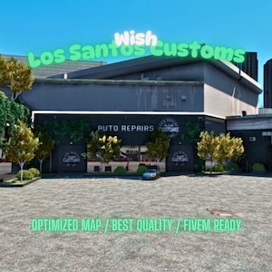 Los Santos Customs | MLO / MAP | Fivem GTAV | Optimized | Drag and Drop Files | Best Quality |