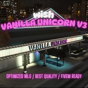 Vanilla Unicorn V3 | MLO/MAP | Fivem GTAV | Optimized | Drag and Drop Files | Best Quality |