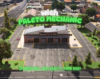 Redneck Mechanic | MLO/MAP | Fivem GTAV | Optimized | Drag and Drop Files | Best Quality |