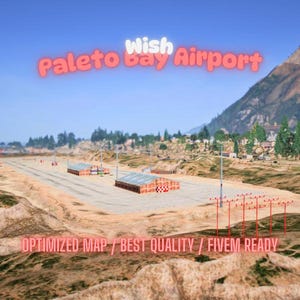 Paleto Airport | MLO/MAP | Fivem GTAV | Optimized | Drag and Drop Files | Best Quality |