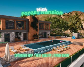 Forest Mansion | MLO/MAP | Fivem GTAV | Optimized | Drag and Drop Files | Best Quality |