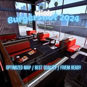 BurgerShot | MLO / MAP | Fivem GTAV | Optimized | Drag and Drop Files | Best Quality |