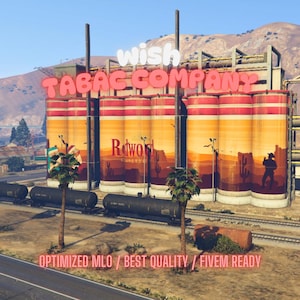 Tabac Company | MLO/MAP | Fivem GTAV | Optimized | Drag and Drop Files | Best Quality |