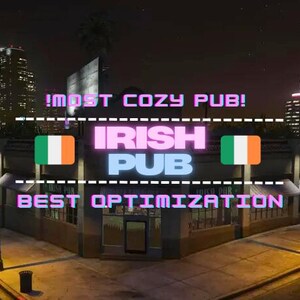 Carte intérieure des pubs irlandais pour GTA 5 FiveM