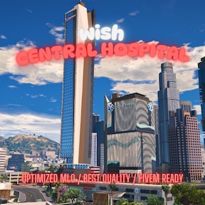 Central Hospital | MLO/MAP | Fivem GTAV | Optimized | Drag and Drop Files | Best Quality |