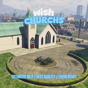 Churches | MLO/MAP | Fivem GTAV | Optimized | Drag and Drop Files | Best Quality |
