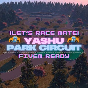 Carte du circuit du parc Yashu pour GTA 5 FiveM