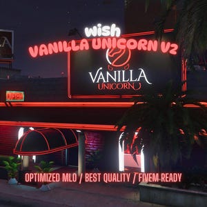 Vanilla Unicorn V2 | MLO/MAP | Fivem GTAV | Optimized | Drag and Drop Files | Best Quality |