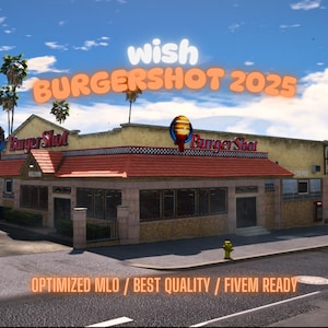 Burgershot 2025 | MLO/MAP | Fivem GTAV | Optimized | Drag and Drop Files | Best Quality |