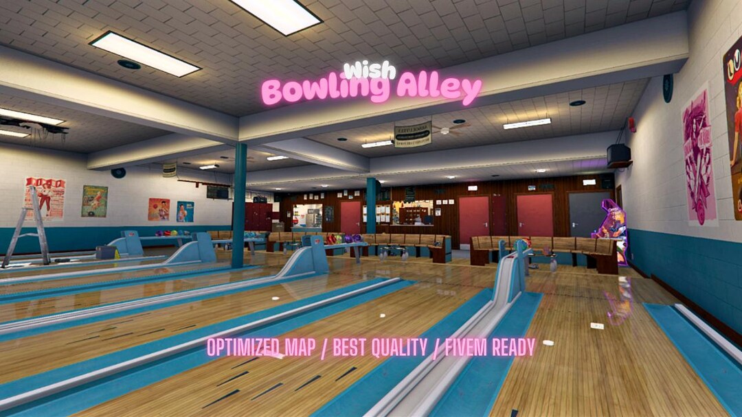 Bowling Alley | MLO/MAP | Fivem GTAV | Optimized | Drag and Drop Files ...