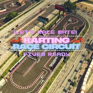 Kart Race Circuit – GTA 5 FIVEM Kaart