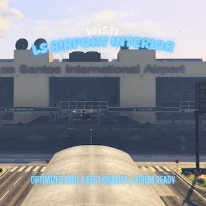 Ls Airport Interior | MLO/MAP | Fivem GTAV | Optimized | Drag and Drop Files | Best Quality |