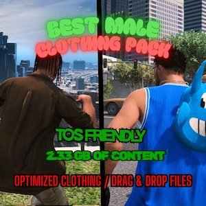 Fivem Best Male TOS Clothing Pack / MALE / Fivem Ready / Optimized /