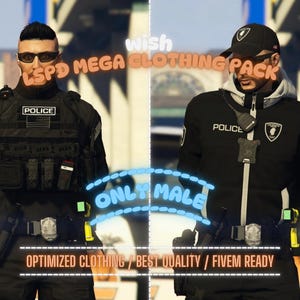 L.S.P.D Police Mega Pack | PACK / Police | Fivem GTAV | Optimized | Drag and Drop Files | Best Quality |