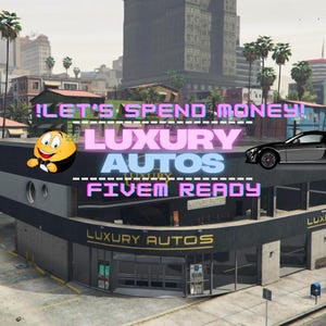 Carte de voiture de luxe pour GTA 5 FiveM