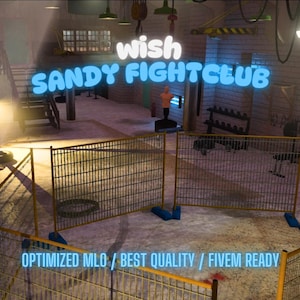 Sandy Fightclub | MLO/MAP | Fivem GTAV | Optimized | Drag and Drop Files | Best Quality |