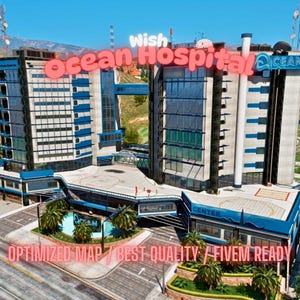 Ocean Hospital | MLO / MAP | Fivem GTAV | Optimized | Drag and Drop Files | Best Quality |