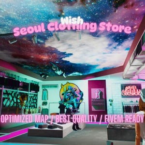 Seoul Clothing Store | MLO / MAP | Fivem GTAV | Optimized | Drag and Drop Files | Best Quality |