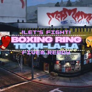 Ring de boxe souterrain à Tequi-la-la – Carte cachée du Fight Club pour GTA 5 FiveM