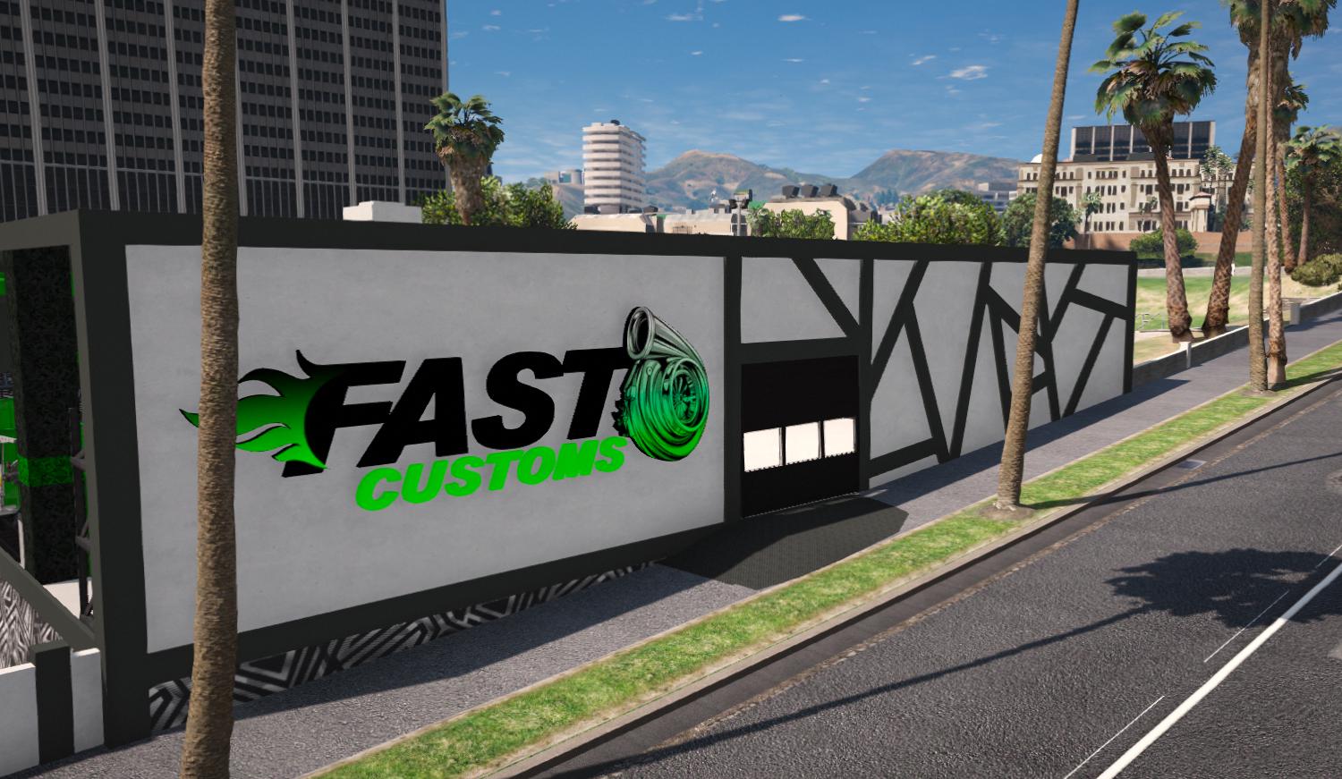 Fast Customs Mechanic | MLO / MAP | Fivem GTAV | Optimized | Drag and ...