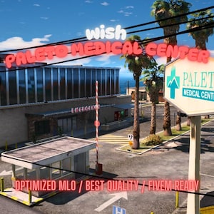 Paleto Medical Center | MLO/MAP | Fivem GTAV | Optimized | Drag and Drop Files | Best Quality |