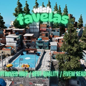 Favelas | MLO/MAP | Fivem GTAV | Optimisé | Fichiers glisser-déposer | Meilleure qualité |