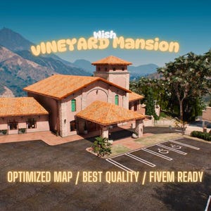 Vineyard Mansion | MLO / MAP | Fivem GTAV | Optimized | Drag and Drop Files | Best Quality |