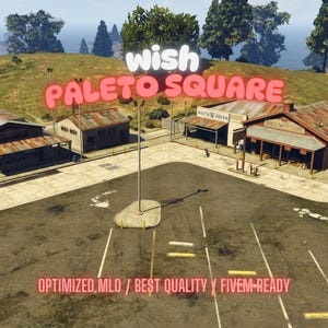 Paleto Square | MLO/MAP | Fivem GTAV | Optimized | Drag and Drop Files | Best Quality |