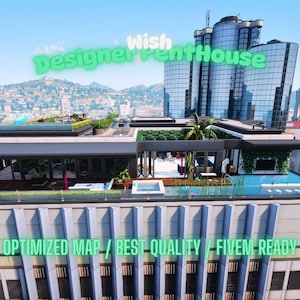 Designer PentHouse | MLO / MAP | Fivem GTAV | Optimized | Drag and Drop Files | Best Quality |