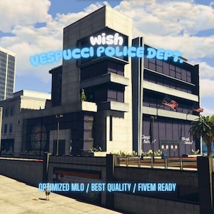 Département de police de Vespucci | MLO / CARTE | Cinq millions de GTAV | Optimisé | Glisser-déposer des fichiers | Meilleure qualité |