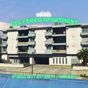 DelPerro Apartment | MLO/MAP | Fivem GTAV | Optimized | Drag and Drop Files | Best Quality |