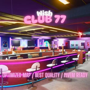 Club 77 | MLO / MAP | Fivem GTAV | Optimized | Drag and Drop Files | Best Quality |